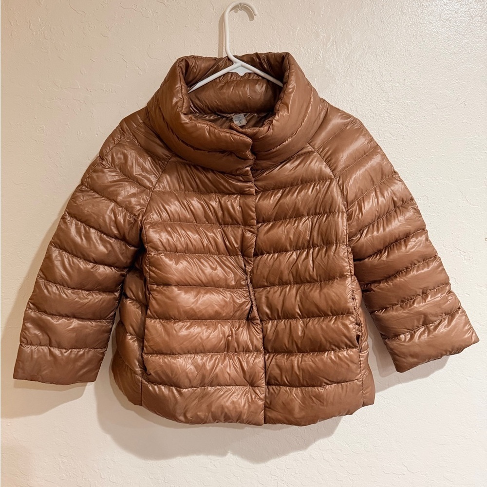Herno Sofia Iconico Cropped Down Puffer Jacket